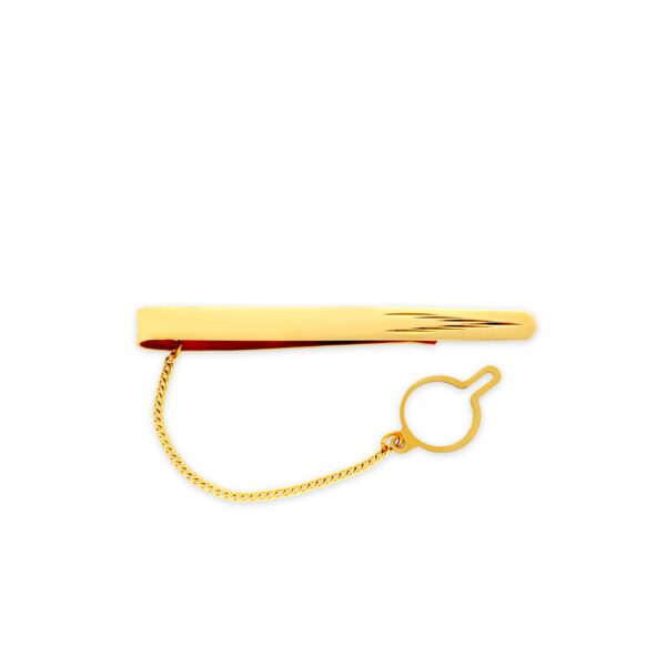 Spinka do krawata z żółtego złota