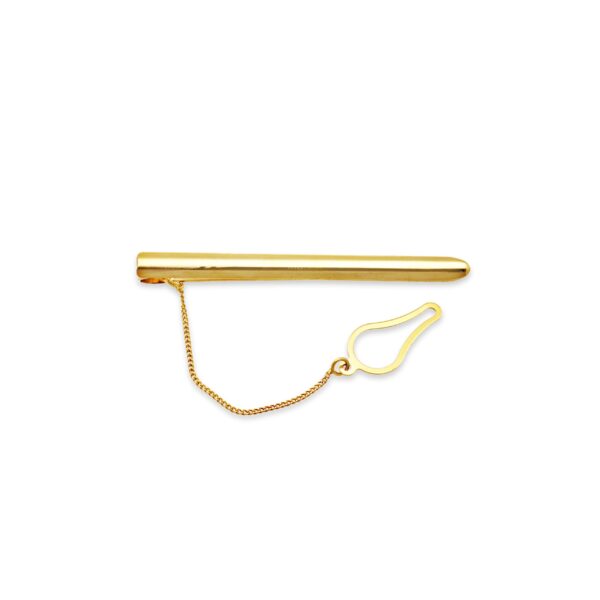 Spinka do krawata z żółtego złota