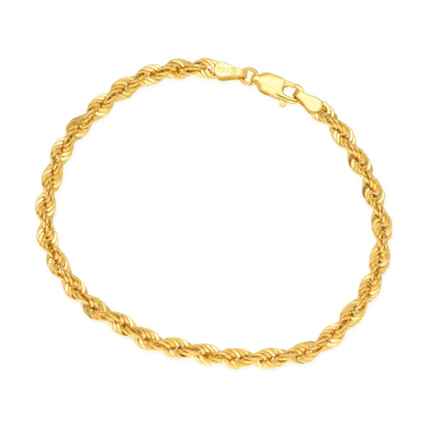 Bransoletka z żółtego złota