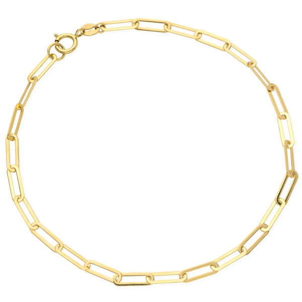 Bransoletka z żółtego złota
