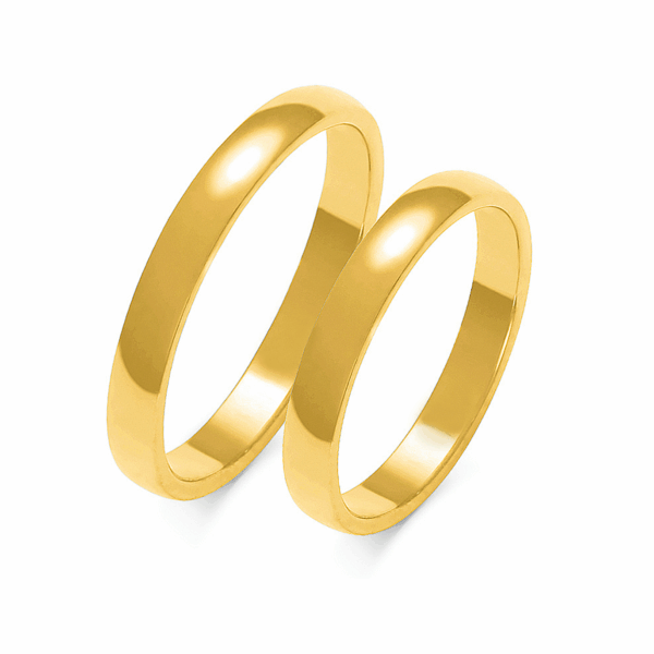 Obrączki z żółtego złota