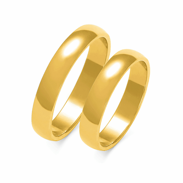 Obrączki z żółtego złota