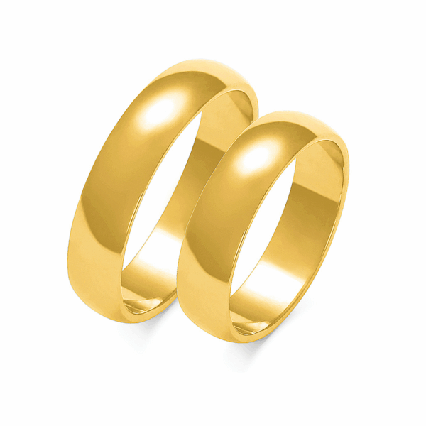 Obrączki z żółtego złota