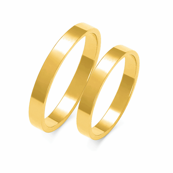 Obrączki z żółtego złota