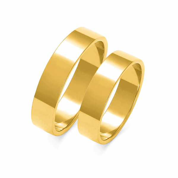 Obrączki z żółtego złota