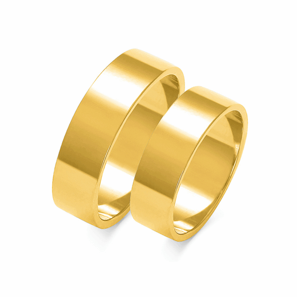 Obrączki z żółtego złota