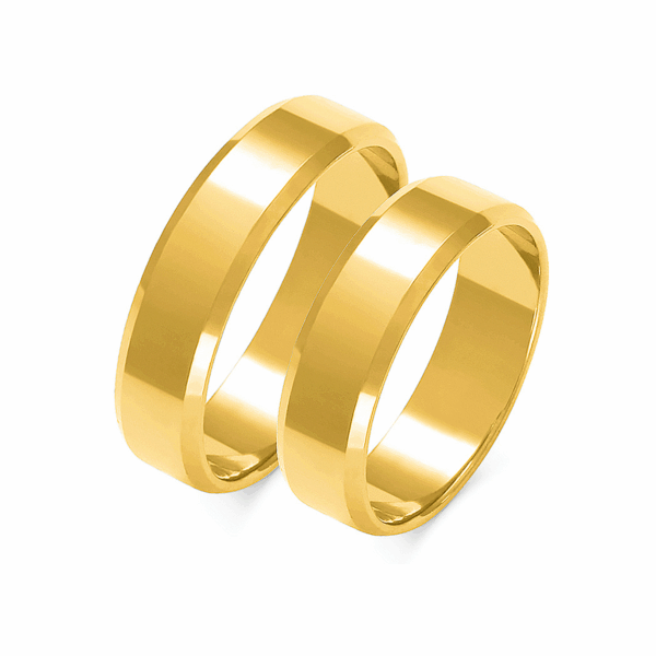 Obrączki z żółtego złota