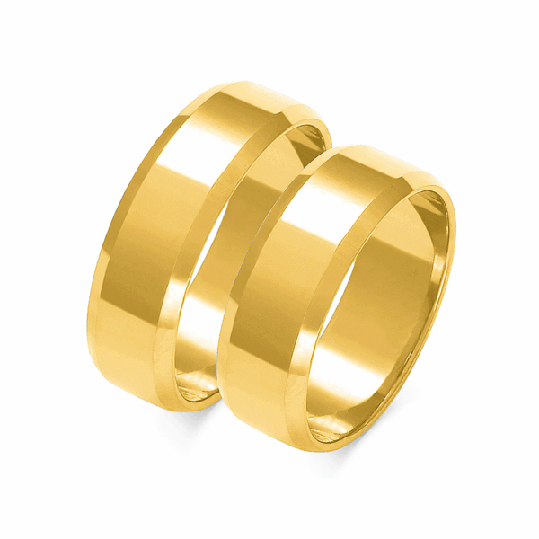 Obrączki z żółtego złota