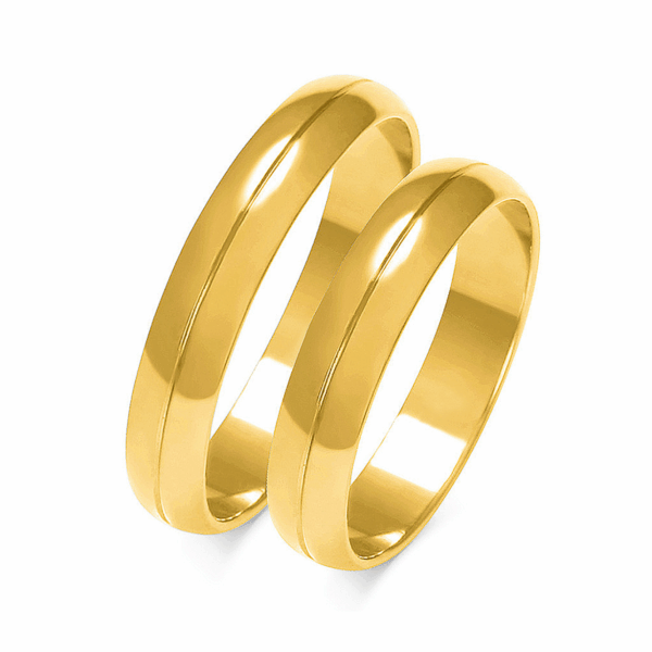 Obrączki z żółtego złota