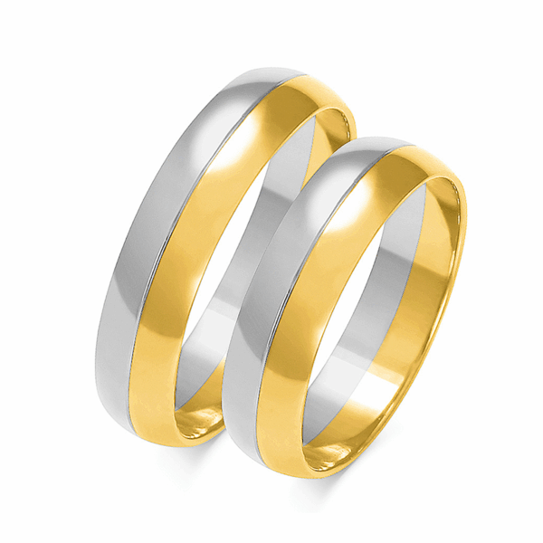 Obrączki z wielobarwnego złota
