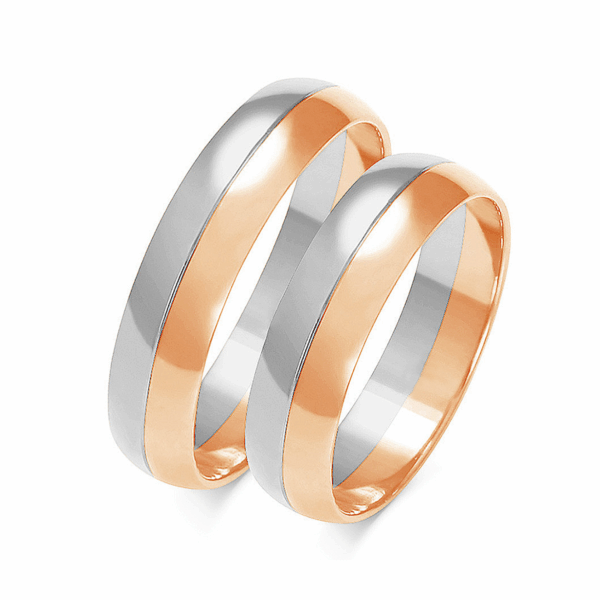 Obrączki z wielobarwnego złota