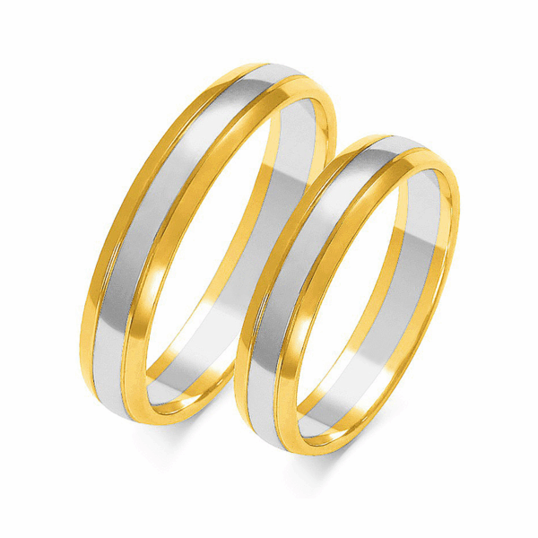 Obrączki z wielobarwnego złota