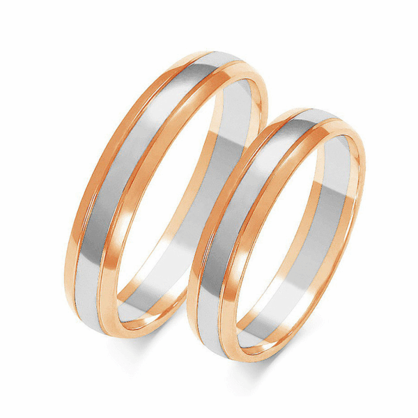 Obrączki z wielobarwnego złota