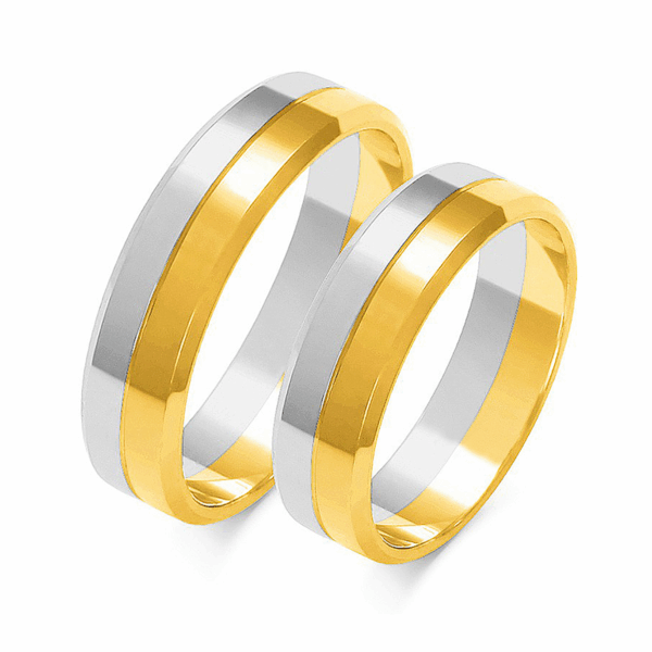 Obrączki z wielobarwnego złota