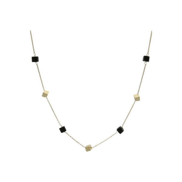 Naszyjnik ze srebra pozłacanego