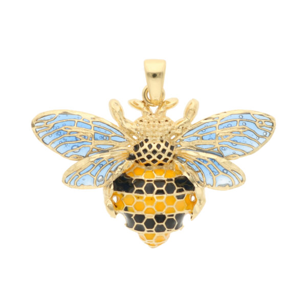 Zawieszka ze złota w kształcie pszczoły
