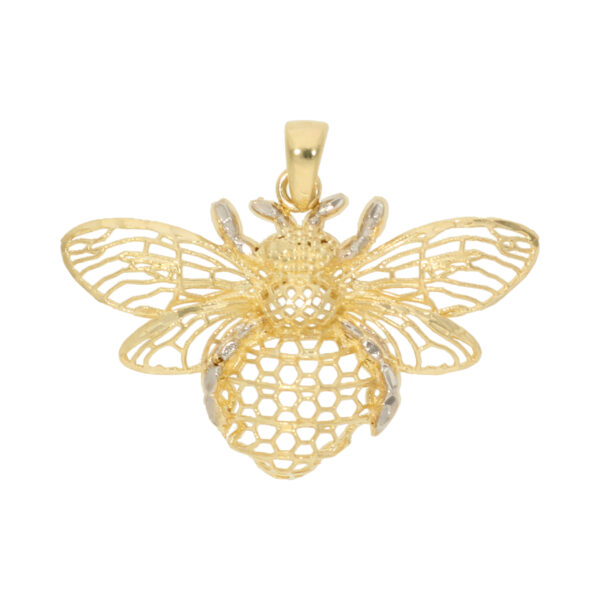 Zawieszka ze złota w kształcie pszczoły