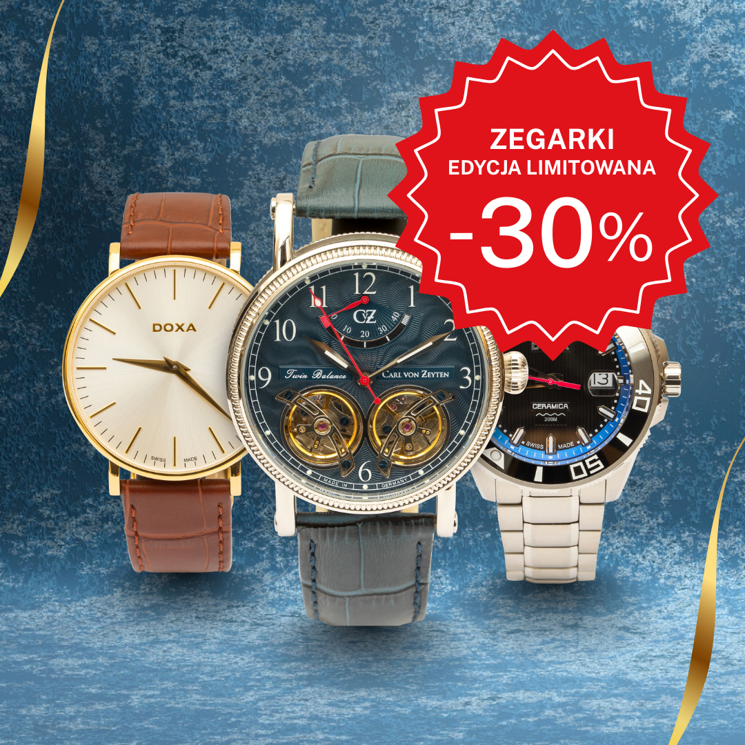 Banner - zegarki promocja -30%