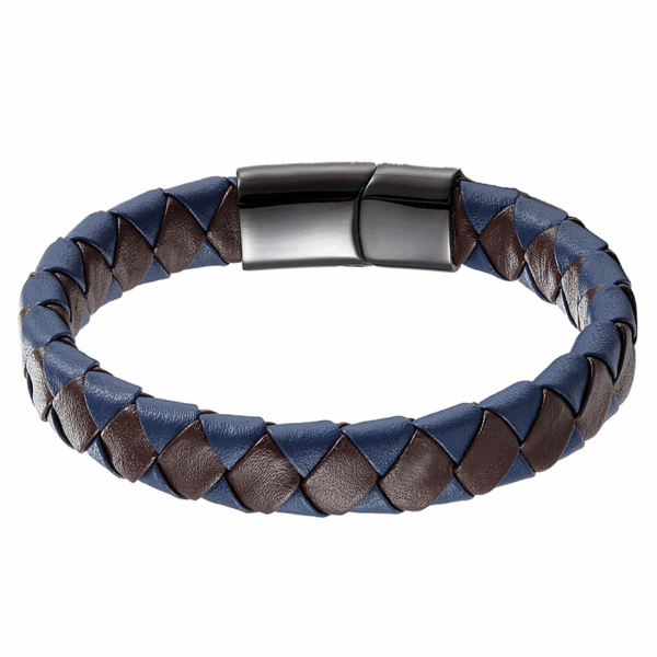 bransoletka męska - kolekcja Steel and Leather