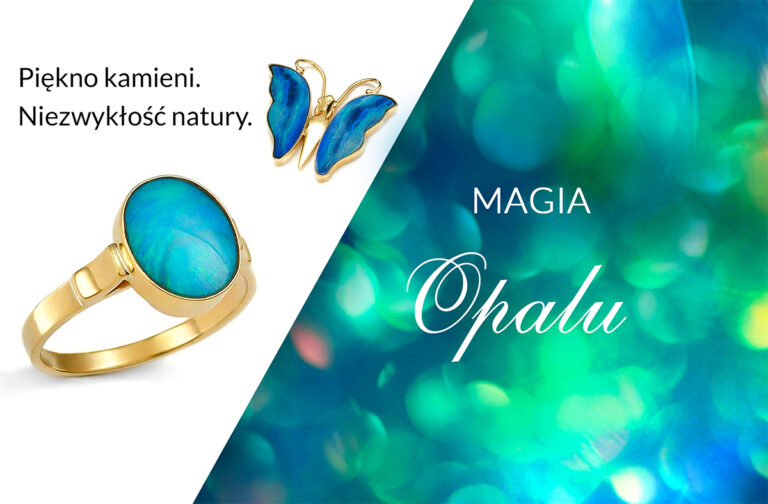 pierścionek i zawieszka z opalem, ilustracja do tekstu na blogu