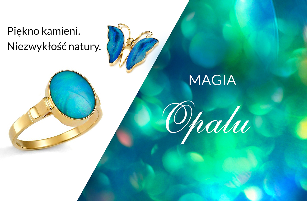 pierścionek i zawieszka z opalem, ilustracja do tekstu na blogu